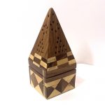 Pyramid Cone Incense Burner w/ flip top