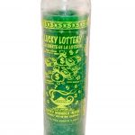 Lucky Lottery 7 Day Glass Candle