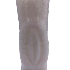 Unscented White Vagina Candle, 6”